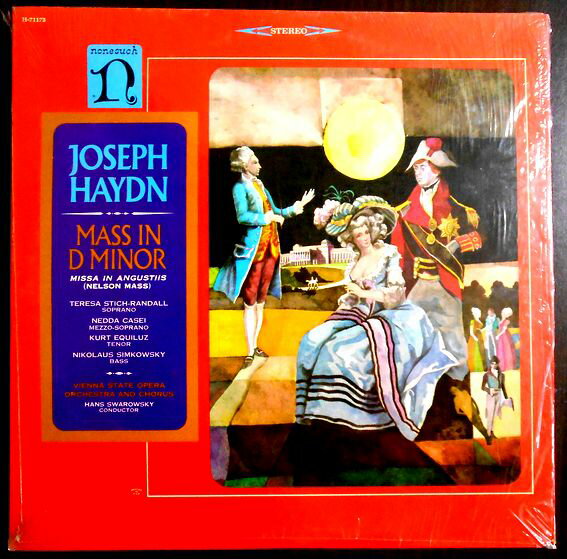 ڤڡۡLP쥳ɡJOSEPH HAYDN MASS IN D MINOR