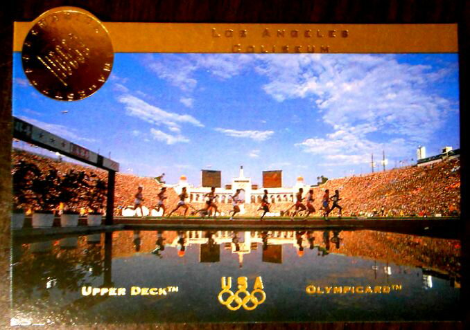 1992 UPPER DECK OLYMPICARDʥåѡǥåԥåɡLOS ANGELES COLISEUM