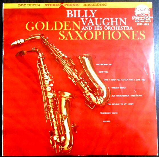 乐天商城 - 【送料無料】【中古10インチレコード】BILLY VAUGHN ビリー・ヴォーンと彼のオーケストラ ゴールデンサックス