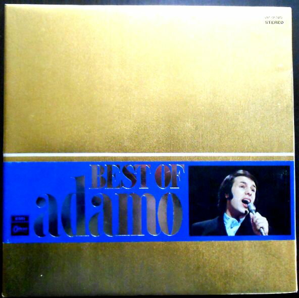 【送料無料】【中古LPレコード】これぞアダモ　ポピュラー黄金シリーズ　全14曲