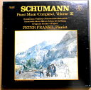 【送料無料】【中古LPレコード】シューマン SCHUMANN Piano Music (Complete) Volume 3 3枚組