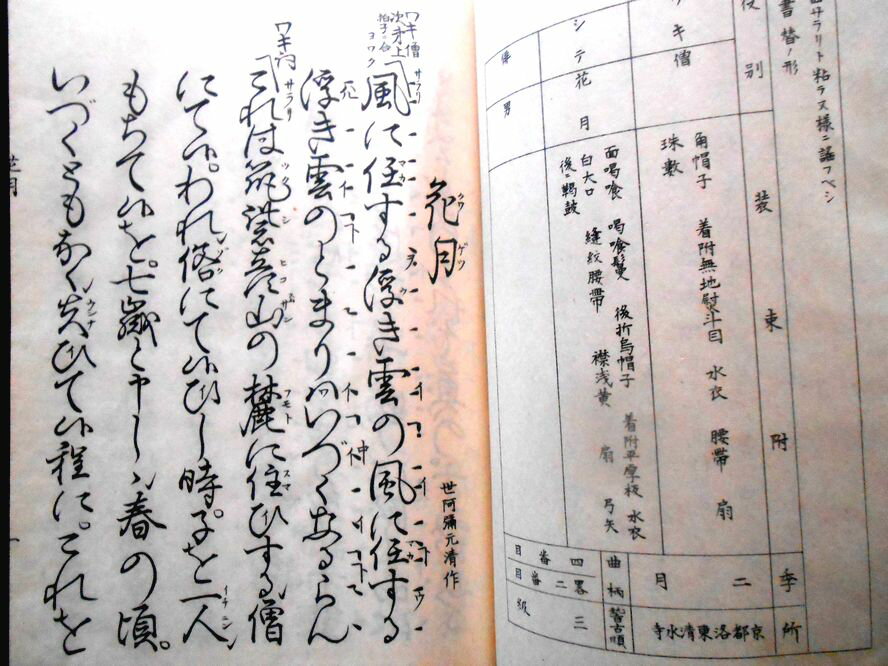 【送料無料】【古書】観世流 花月(カゲツ・クワ...の紹介画像2
