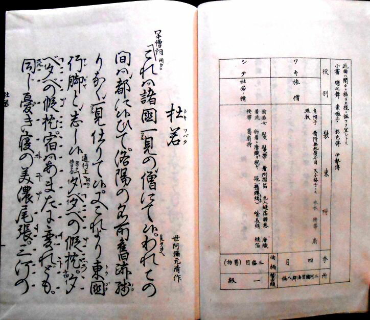 【送料無料】【古書】観世流 杜若(カキツバタ)...の紹介画像2
