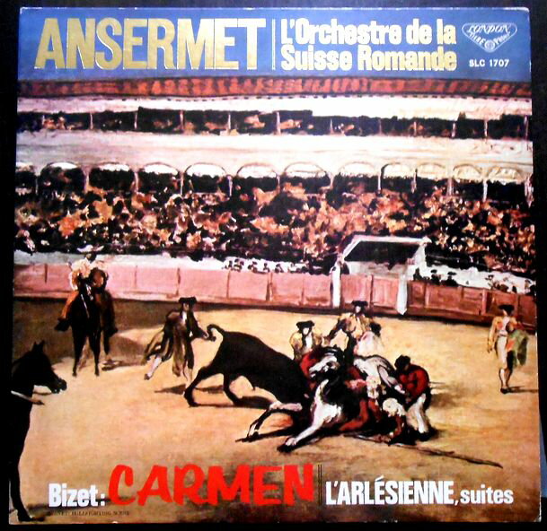 【あす楽・送料無料】【中古LPレコード】ビゼー　〈カルメン〉組曲　〈アルルの女〉組曲