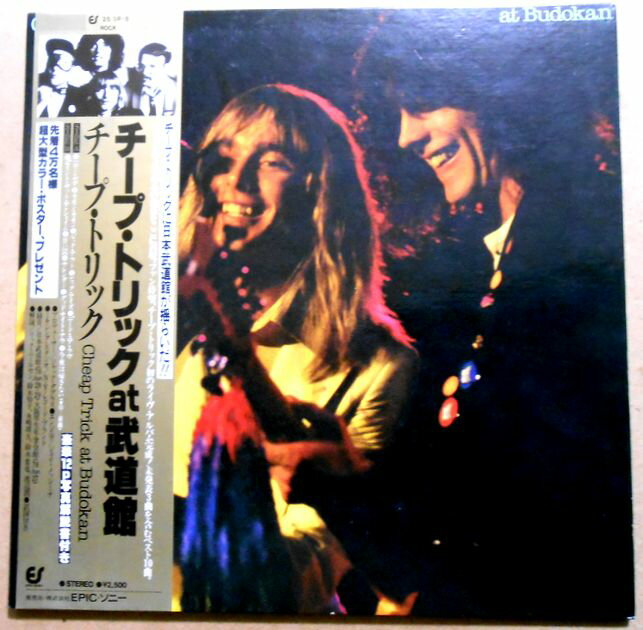 【送料無料・あす楽】【中古LPレコード】チープ・トリック at 武道館　全10 曲
