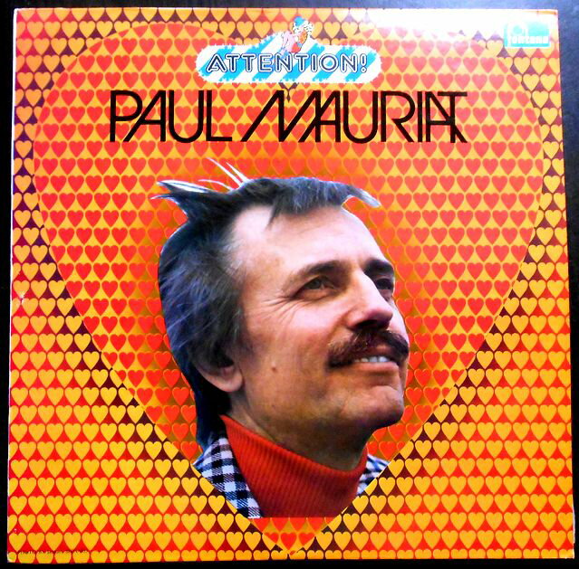 【送料無料・あす楽】【中古LPレコード】ポール・モーリア　アテンション！　「恋はみずいろ」「ある愛の詩」など全14曲