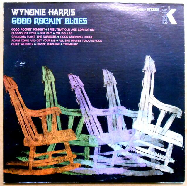 【送料無料・あす楽】【中古LPレコード】WTNONIE HARRIS GOOD ROCKIN’ BLUES　全12曲