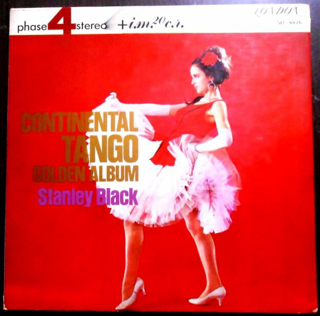 【送料無料 あす楽】【中古LPレコード】コンチネンタル・タンゴ・ゴールデン・アルバム　全12曲