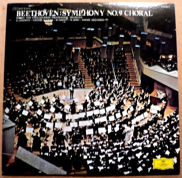 【送料無料　あす楽】【中古LPレコード】カラヤン　ベートーヴェン　交響曲　第9番　ニ短調　作品125〈合唱〉 63dou-10022547 63堂 パッケージ画像