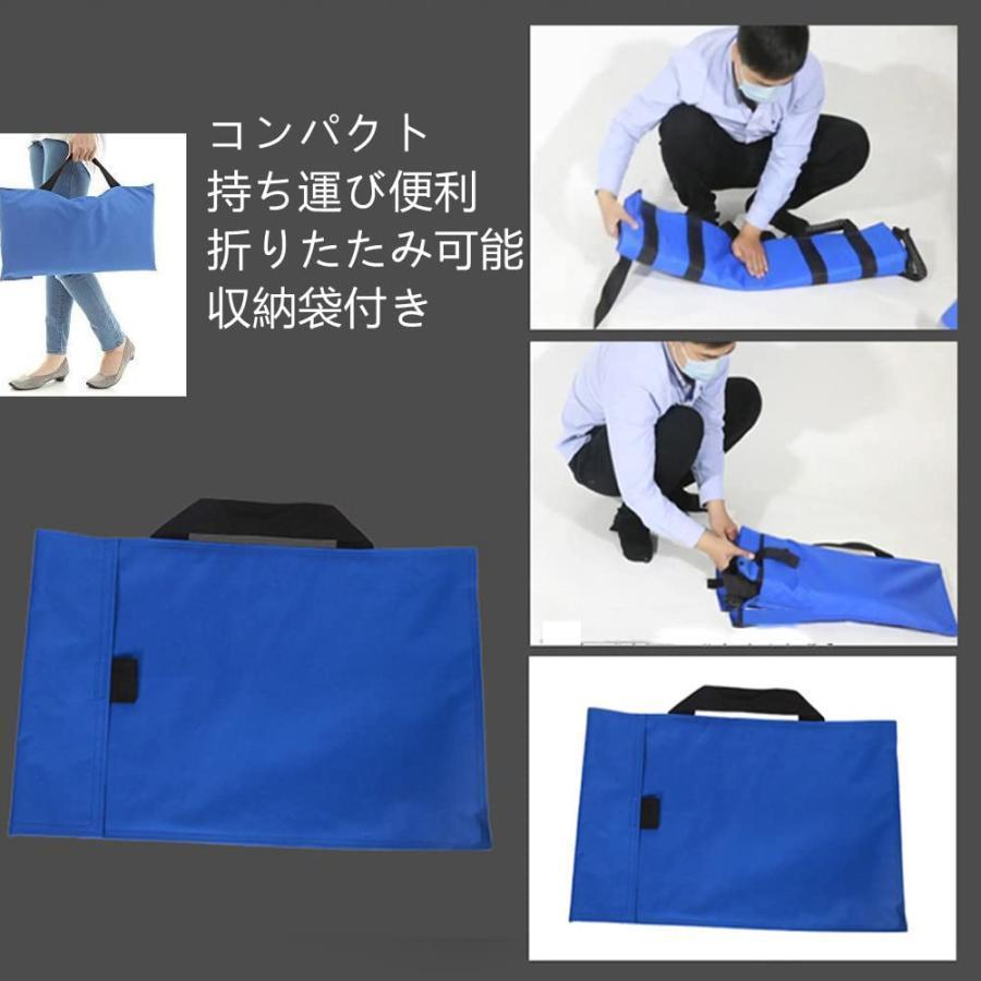 折りたたみ 担架 肩掛け 担架 防水 移易担架マット コンパクト ストレッチャー 救護用 軽量 安全ベルト 防災グッズ 搬送用品 滑り止め