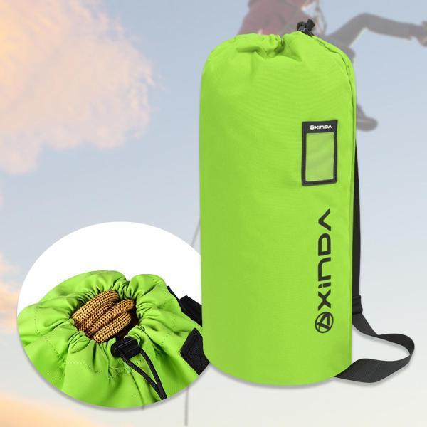 ロッククライミングロープバッグ ガーデニング 登山 洞窟探検 作業ロープ収納バッグ 25L