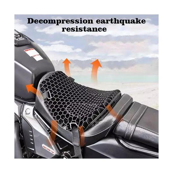 バイク用 バイクシート バイ お尻の痛み 長距離 腰痛防止 保護シート シートクッション　　カバー オー..