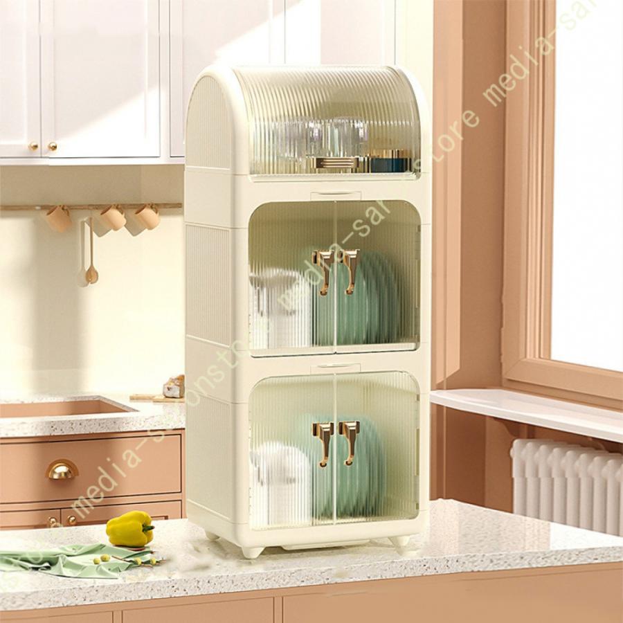 Rakuten - 大容量 水切りラック 食器収納 お皿 ふた付き 食器乾燥ラック 茶碗 お箸 カップ どんぶり鉢 キッチン収納 ボウルボックス ボックス 中身