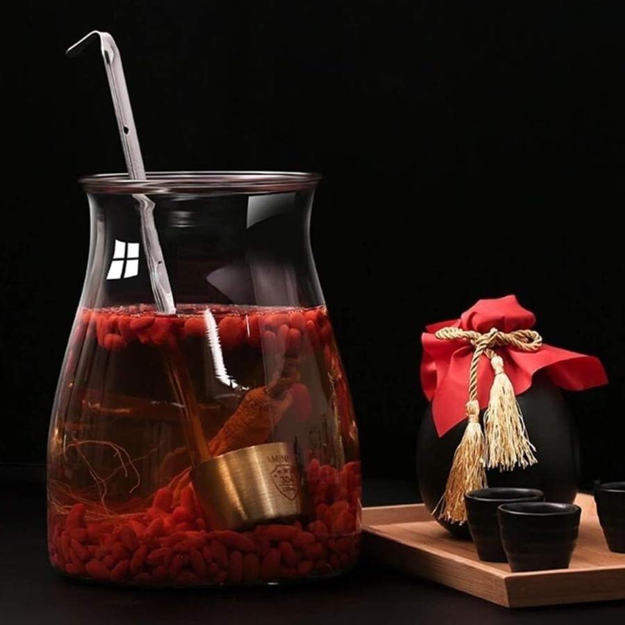 シロップ 梅酒 ロング レードル ステンレス 便利小物 計量杓子 耐食性 防錆性 酒スプーン お酒 おたま カンロ杓子 調理器具 (50ML シル 666-mart-10004672 666-MART サンプル画像3