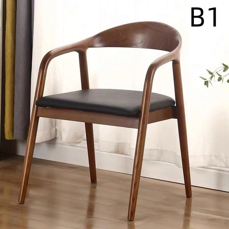 完成品 ダイニングチェア ダイニングチェアー 肘付き デスクチェア リビングチェア 木製チェア 木製椅子 食卓椅子 北欧 おしゃれ Plato( [3]