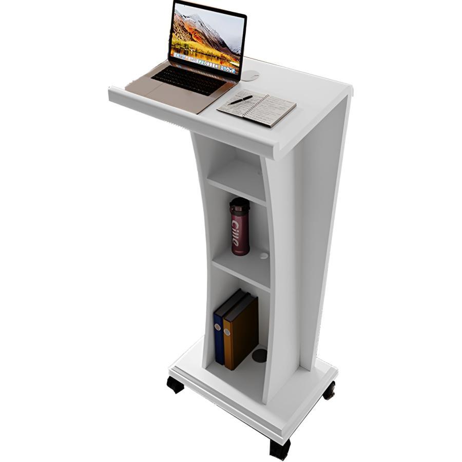 司会者台無垢材 演説台 完成品 演台 講演 プレゼンテーション 司会者 机 講演台 司会台 オフィス家具 ..