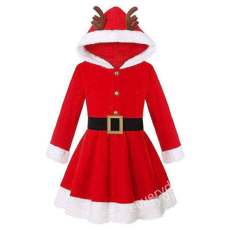 サンタ服 女の子 キッズ サンタコスプレ サンタクロース コスチューム 衣装 クリスマス衣装 セット ワンピースパーティー 子供用 かわい