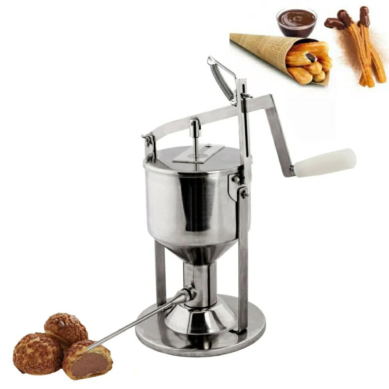 充填機 手動クリーム充填機 スイーツ クリーム絞り器 デスクトップ シュークリーム注入具マシン ジャム..