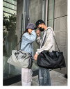 BAG ボストンバッグ 旅行鞄 2WAY 超大容量 上質キャンバス 帆布 底固い 耐久性強い メンズ ショルダー付き アウトドア キャンプ 旅行 出張 遠足 4...