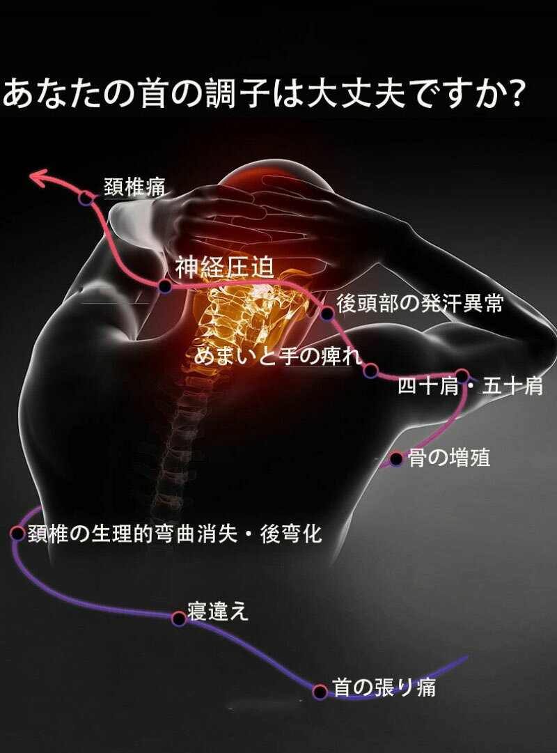 枕 肩こり 首こり ストレートネック枕 快眠枕 低反発枕 通気性 枕おすすめ 横向き ...