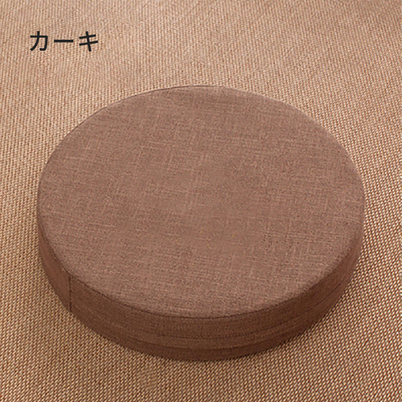 高反発クッション 2枚セット 40cm×40cm 厚み5cm 座布団 かため へたりにくい [3]