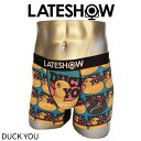 ボクサーパンツ アンダーウェア 下着 LATESHOW DUCK YOU