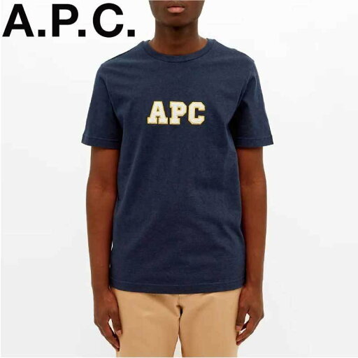 スーパーSALE限定価格 APC アーペーセー A.P.C. メンズ Tシャツ 半袖ゲール バーシティ ロゴ T シャツ H26924 スーパーSALE限定価格 APC アーペーセー A.P.C. メンズ Tシャツ 半袖ゲール バーシティ ロゴ T シャツ H26924
