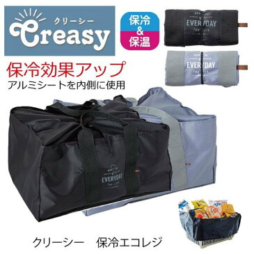 エコバッグ 保冷 送料無料 折り畳み レジカゴバッグ メール便買い物 持ち帰り レジカゴバッグ エコレジバッグ creasy クリーシー
