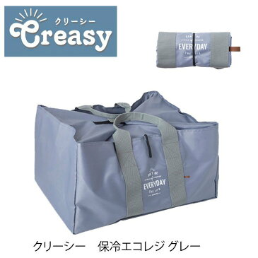 エコバッグ 保冷 送料無料 折り畳み レジカゴバッグ メール便買い物 持ち帰り レジカゴバッグ エコレジバッグ creasy クリーシー