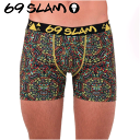 69SLAM ロックスラム ボクサーパンツ メンズ ブランド ポリエステル BALIHAI