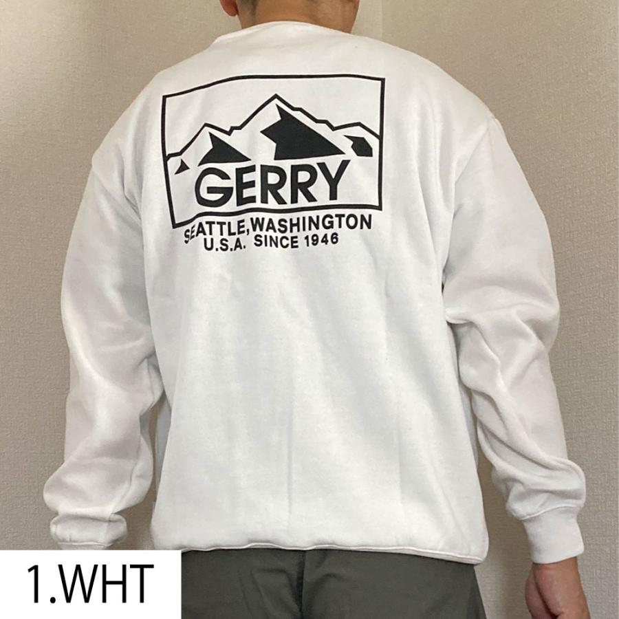 トレーナー メンズ GERRY ジェリー 裏起毛 スウェット クルーネック ブランド ロゴ 刺繍 厚手 暖かい 春 秋 冬 アウトドア カジュアル ルームウェア 部屋着 無地 M L LL ストリート 綿混 6beat-10000198 6Beat サンプル画像3