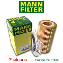 【お買い得2個セット】MANN FILTER マンフィルター HU719/6x VW GOLF5 2.0FSI　GTI AOPOF034