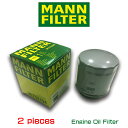 【お買い得2個セット】MANN FILTER マンフィルター W712/94 フォルクスワーゲン ザ・ビートル ゴルフ6 ポロ6R /AOPOF080