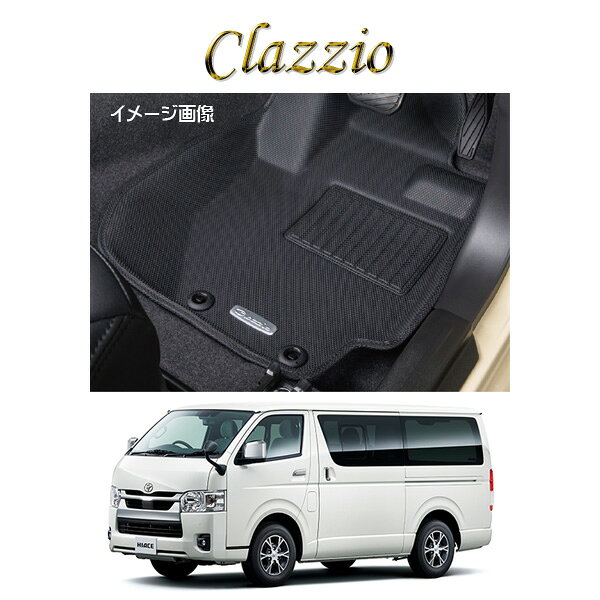 樂天商城 - トヨタ ハイエース バン TOYOTA HIACE VAN 標準ボディ S-GL KDH20# TRH20# GDH20# ET-0101 Clazzio クラッツィオ 車種別専用設計立体マット ラバータイプ