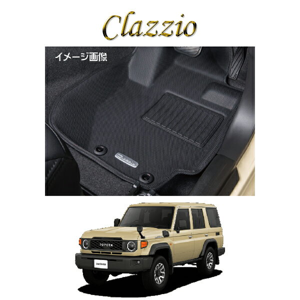 樂天商城 - トヨタ ランドクルーザー 70 TOYOTA LAND CRUISER 70 2列セット ET-1007 Clazzio クラッツィオ 車種別専用設計立体マット ラバータイプ