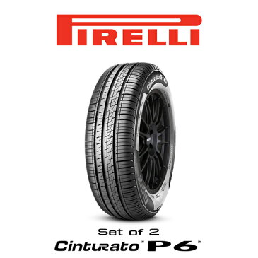 【185/65R15・2本セット】PIRELLI Tire・CINTURATO™ P6™ ピレリタイヤ/チンチュラートピーシックス bB プリウス ティーダ フィット フリード デミオ 他 15インチ