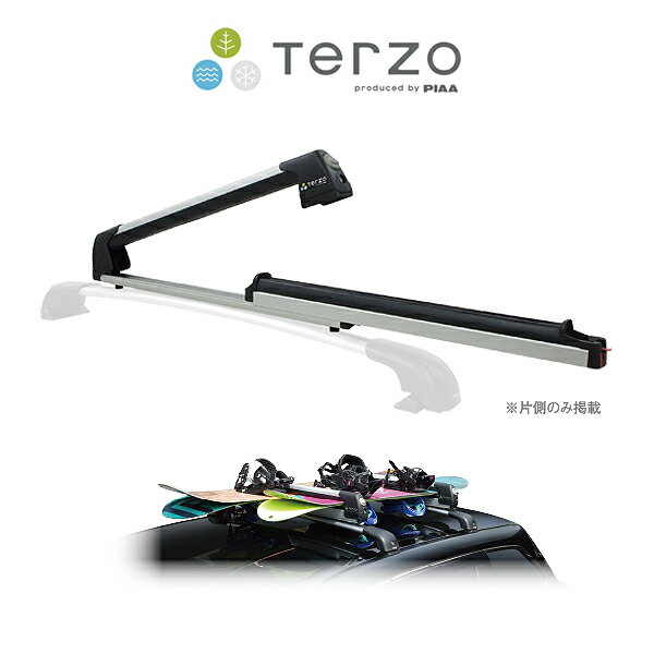 Terzo テルッツオ スキー スノーボードキャリア FLAT 600 SLIDE フラット 600 スライド ES154SA 積みやすさを追求【スライド機構】付き Terzoエアロバー、スクエアバーの両方に対応 スライド幅47.0cmでスキー／スノーボードの積載効率が大幅にアップ 機能が充実したワンランク上のモデル 積載可能幅：60.0cm ■最大積載量枚数(目安)：スノーボード4枚/スキー6セット ■バー上寸法：エアロバー13.5cm/スクエアバー14cm ■サイズ：79.0cm ■積載可能幅：60.0cm ■取付必要寸法：エアロバー68.5cm/スクエアバー69.5cm以上 ■装着時必要バー下寸法：30mm ■製品重量：2kg ■エアロバー、スクエアバー対応 ※スノーアタッチメントのみの販売です。 ■納期 メーカー取り寄せ 平日営業日10時までのオーダー：翌々営業日〜5営業日出荷 ※在庫状況により変動します。 ※シーズン品の為に、欠品や完売の場合がございます。 ※お急ぎの場合は事前に在庫納期の確認をして下さい。 ※コチラの商品は日時指定が不可になりますのでご了承下さい。Terzo テルッツオ スキー スノーボードキャリア FLAT 600 SLIDE フラット 600 スライド ES154SA