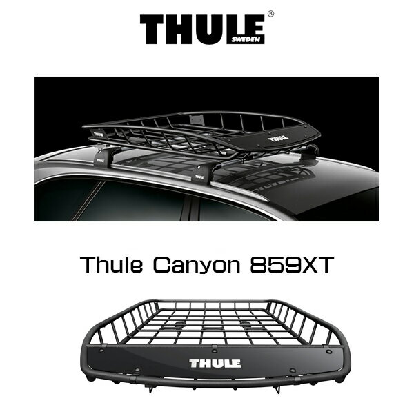 楽天6DEGREES-ONLINETHULE Carrier baskets （スーリー・キャリアバスケット） Canyon 859XT 　キャリアラック　アウトドア　USDM　STANCE系