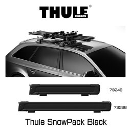 THULE SnowPack （スーリー・スノーパック） TH7326 ブラック キャリアラック アウトドア ウィンター スキー スノーボード スノボ