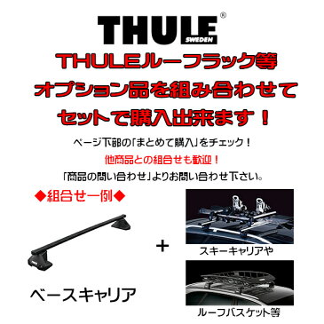 メルセデスベンツ Aクラス Mercedes Benz A-Class ルーフラック 『車種別セット』THULE Base carriers （スーリーベースキャリア）ウイングバーEVO キャリアラック