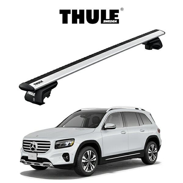 メルセデスベンツ MERCEDESBENZ GLB '20～ ルーフレール付き車 ウィングバー EVO 『車種別セット』THUL..