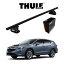 スバル レヴォーグ レイバック SUBARU LEVORG LAYBACK VN5 スクエアバー 『車種別セット』 THULE Base ..