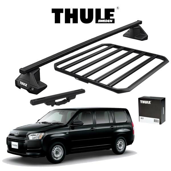 トヨタ プロボックス TOYOTA PROBOX THULE スーリーベースキャリア スクエアバー キャップロック S CAP..