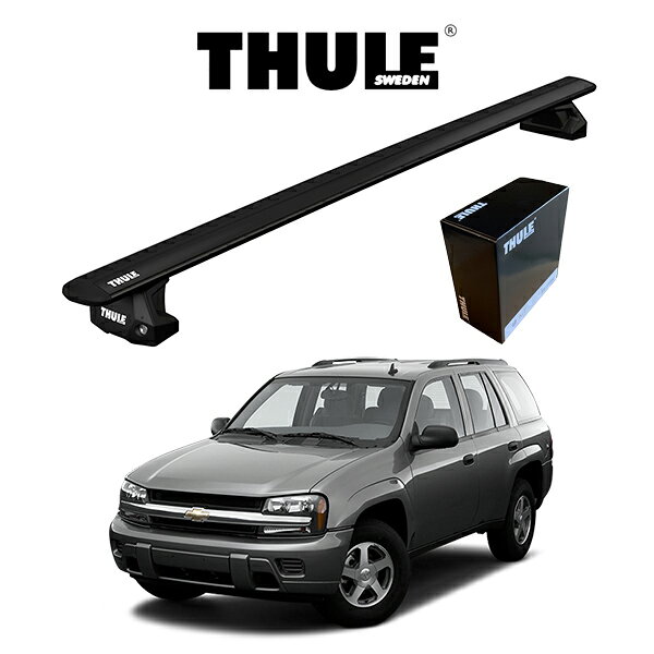 THULE Base carriers （スーリーベースキャリア） ウィングバー EVO ブラック シボレー トレイルブレイザー CHEVROLET TRAIL BLAZER 02-09 車種別セット THULE 商品名 THULE（スーリー）ルーフキャリア 商品内容 ◆フット：品番TH7107 (4個セット) ◆バー：品番TH7113B(2本セット) ◆取付キット：品番THKIT7004 適合車種 シボレー トレイルブレイザー CHEVROLET TRAIL BLAZER 02-09 ルーフレール付車 備考 最大積載量：100kg ※純正クロスバーをずらして装着してください。 ■納期 メーカー取り寄せ 翌々営業日〜5営業日出荷 ※在庫状況により異なります ※お急ぎの場合は事前に納期の確認をして下さい。 ※こちらの商品は日時指定が出来ません。THULE Base carriers （スーリーベースキャリア） ウィングバー EVO ブラック シボレー トレイルブレイザー CHEVROLET TRAIL BLAZER 02-09