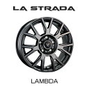 『ホイール4本セット』LA STRADA TIRADO LAMBDA 15×6.0J 5H 100 チタングレー ティラード ラムダ トヨタ プリウス シエンタ LTL560CK45