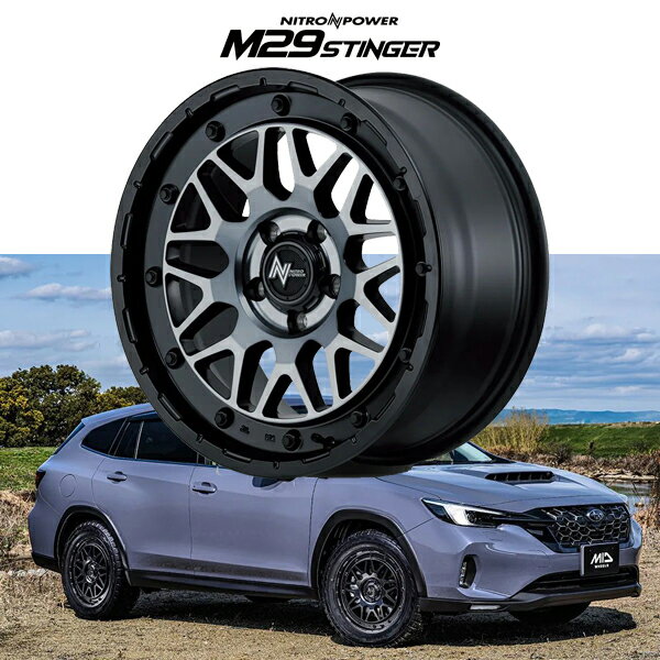 スバル レイバック SUBARU LAYBACK 『ホイール4本セット』 NITRO POWER M ...