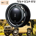 DOD(ディーオーディー) x MID ウシャリントバリ 16×5.5J 5H 139.7 ET20 セミグロスブラック スズキ ジムニー JB64W ホイール...