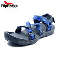 FlipRocks(フリップロックス) アルティメットサンダル ブルーカモ 25cm〜30cm アウトドアサンダル スポーツサンダル トレッキングシューズ(4)