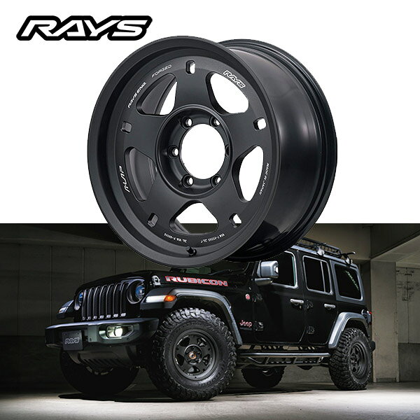 Rakuten - JEEP WRANGLER ジープ ラングラー JL【送料無料・4本セット】RAYS レイズ ホイール A-LAP 05X 17x8.5J +16 5-127 ブラストブラック2(BT) マットガンブロンズ(MZ)