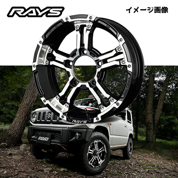 【送料無料・5本セット】RAYS レイズ ホイール DAYTONA FDX-J 16x5.5J 0/+20 5H/139.7 SUZUKI JIMNY スズキ ジムニー専用設計